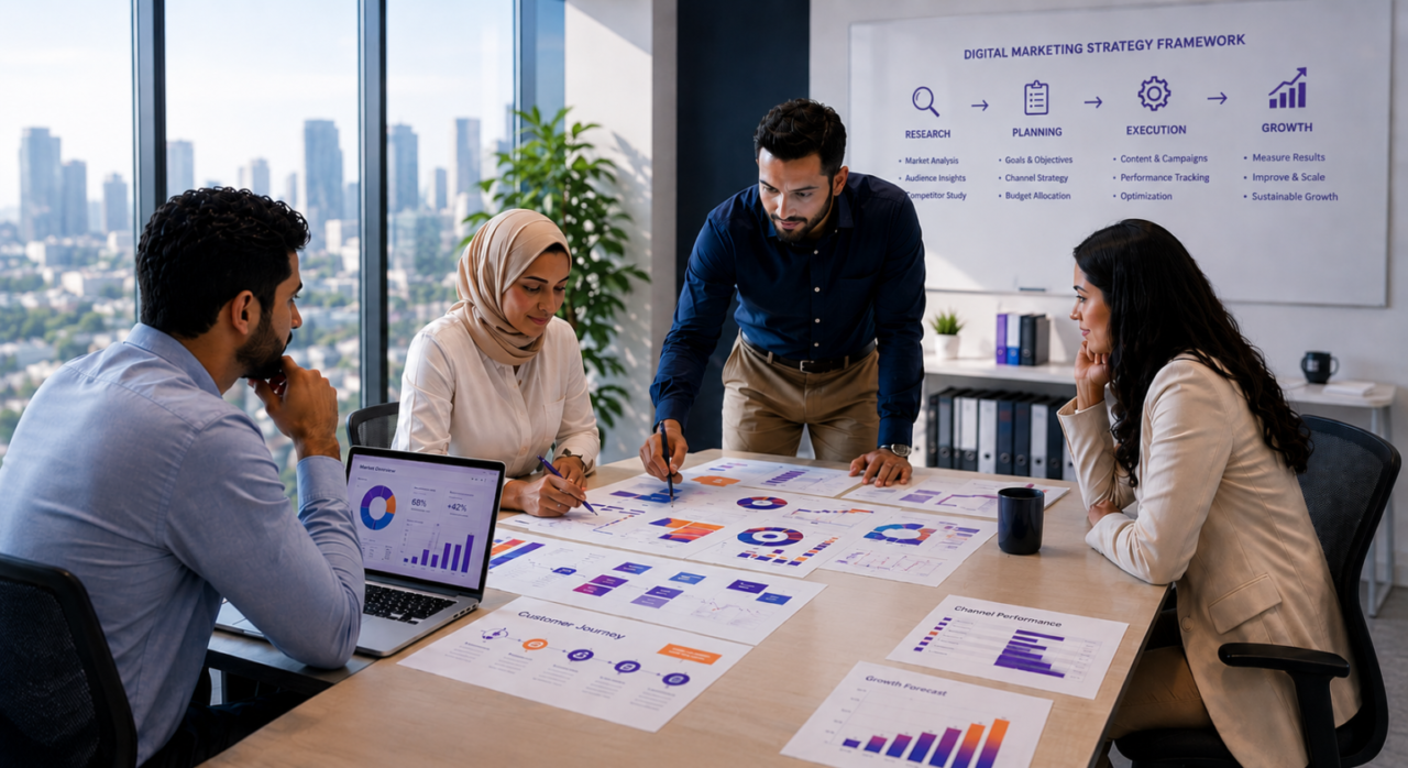Digital Marketing Strategy in Saudi Arabia